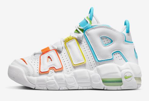 Nike Air More Uptempo GS White Multi-Color FJ4624-100