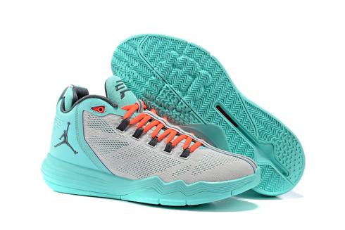 Nike Jordan CP3 IX 9 AE Men Shoes Pure Platinum Dark Grey Hyper Turquoise Infrared 23 833909-016