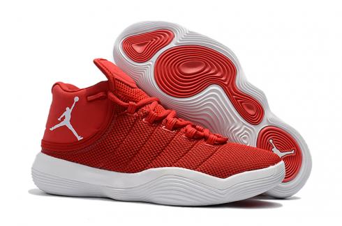 Nike Jordan Superfly 2017 Men Basketball Shoes Red White