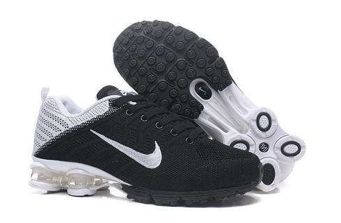 Nike Air Shox 628 Women Shoes Black White P