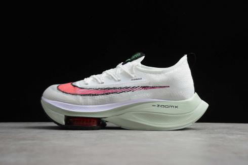 Nike Air Zoom Alphafly Next White Red Black Electric Green CI9925-010