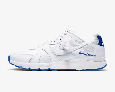 Nike Atsuma White Game Royal Blue Running Shoes CD5461-101