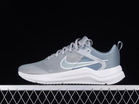 Nike Downshifter 12 Light Smoke Grey Photon Dust Metallic Cool Grey DD9293-004