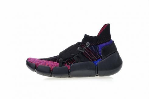 Nike Footscape Flyknit DM Men Sneakers Shoes Pink Black AO261-500