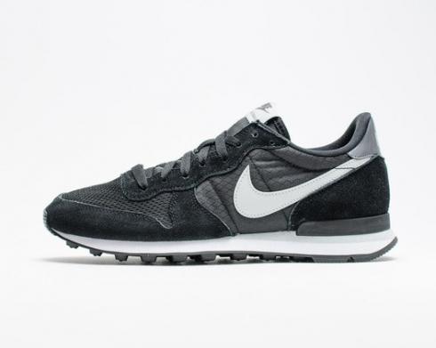 Nike Internationalist Black Grey Mist Dark Grey Mens Shoes 631754-010