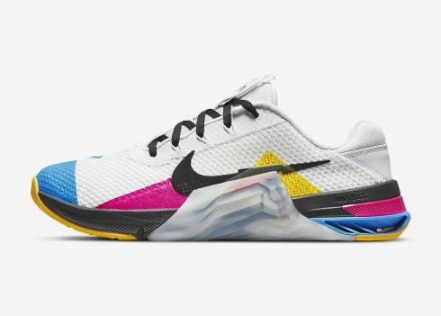 Nike Metcon 7 White Pink Prime University Gold Black CZ8281-109