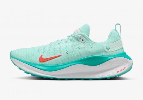 Nike ReactX Infinity Run 4 Jade Ice Picante Red White Clear Jade DR2670-300