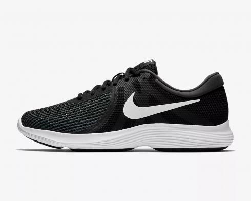 Nike Revolution 4 Black White Anthracite Running Shoes 908988-001