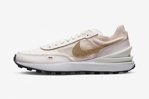 Nike Waffle One Light Soft Pink Sail Shimmer Metallic Copper FB1298-600