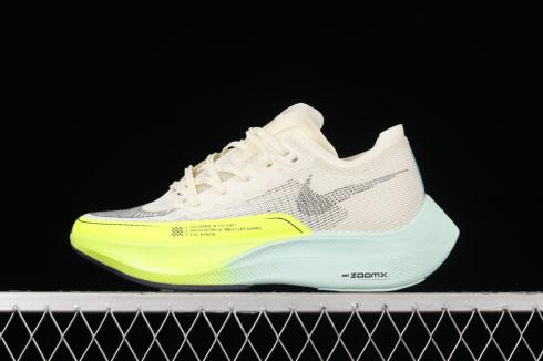 Nike ZoomX VaporFly NEXT% 2 Volt Green Blue White DV9428-100