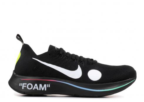 Nike Zoom Fly Mercurial Fk Ow Off white Volt White Black AO2115-001