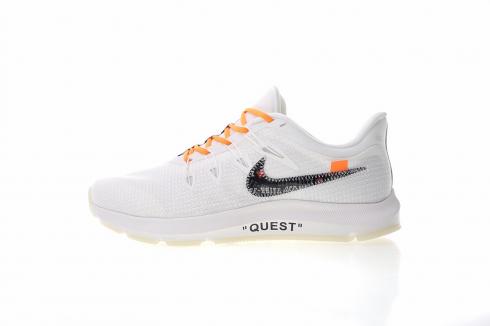 Off White X Nike Quest OW White Orange AA7403-106