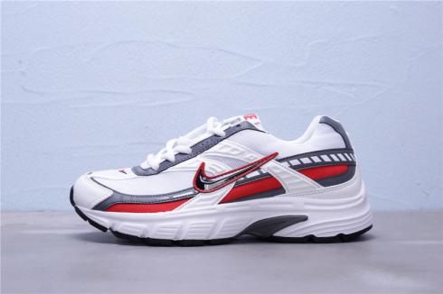 WMNS Nike Initiator White Grey Big Red Blanc Running Shoes 394055-002