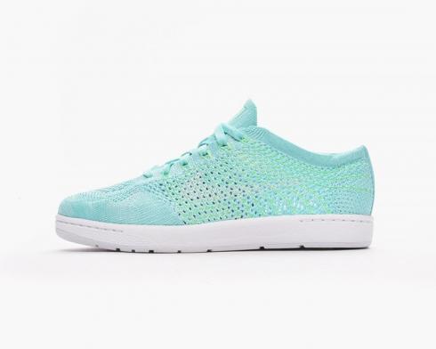 WMNS Nike Tennis Classic Ultra Flyknit Hyper Turquoise White 833860-300