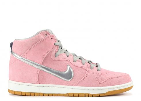 Dunk High Pro Premium SB Concepts When Pigs Fly Real Pink Smmt Silver White Metallic 554673-610