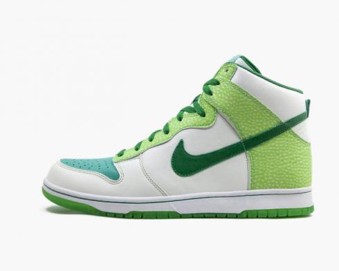 Nike SB Dunk High Premium Glow In The Dark 2 White Classic Green-Radiant Green 312786-131