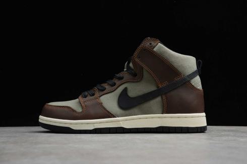 Nike SB Dunk High Pro Baroque Brown Black Shoes BQ6826-601