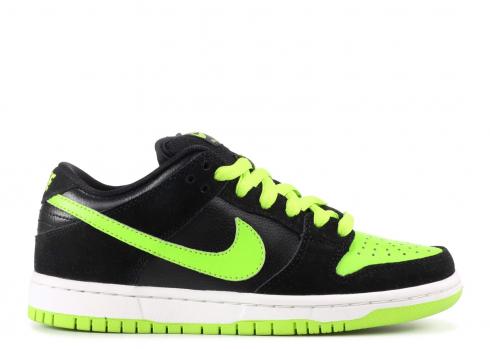 Dunk Low Pro Sb Neon J-pack Chartreuse Black 304292-019