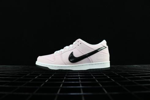 Nike Dunk SB Low Pink Box 3M Pink White Black 833474-60115