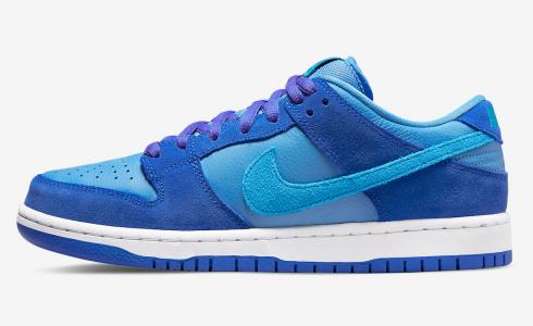 Nike SB Dunk Low Blue Raspberry Racer Blue University Blue White DM0807-400