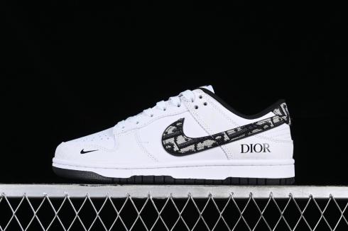 Nike SB Dunk Low Dior White Black JH8036-914