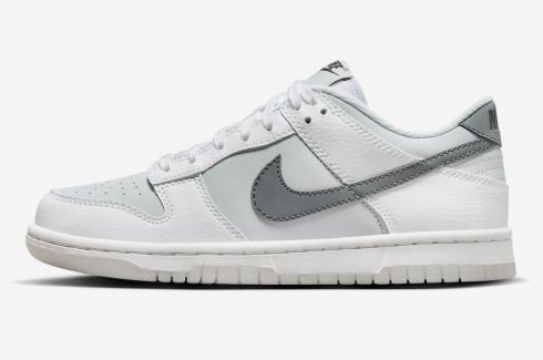 Nike SB Dunk Low GS Reflective Swoosh Grey White FV0365-100