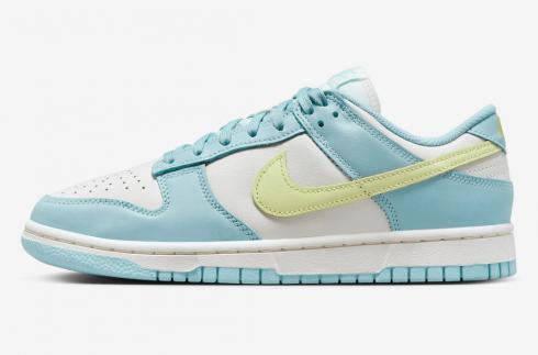 Nike SB Dunk Low Ocean Bliss Citron Tint Sail Light Silver DD1503-123