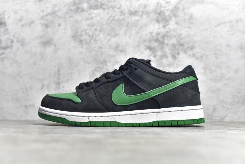 Nike SB Dunk Low Pro Black Green White Running Shoes BQ6017-005