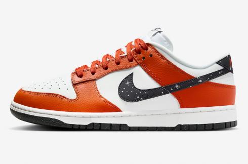 Nike SB Dunk Low Starry Swoosh Campfire Orange Anthracite FV6909-800