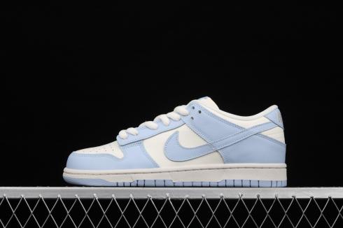 Nike SB Zoom Dunk Low Pro Beige White Light Blue 854866-018