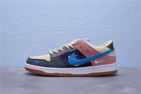 Nike Zoom SB Dunk Pro Corduroy Unisex Sports Running Shoes 854866-201