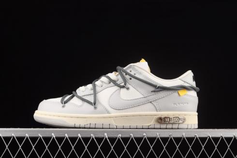 Off-White x Nike SB Dunk Low Lot 41 of 50 Neutral Grey Flint Grey DM1602-105