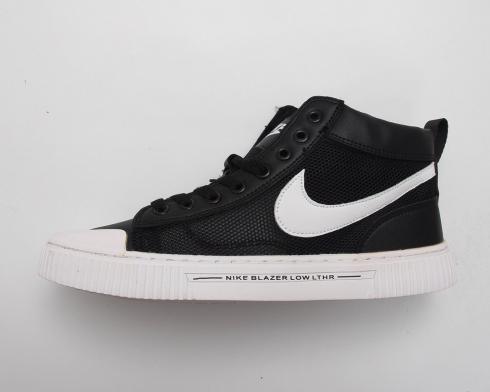 Nike Blazer Low RPM Vntg Black White Mens Shoes 346376-346