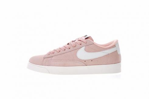 Nike Blazer Low SD Suede Coral Stardust Sail Womens AA3962-605