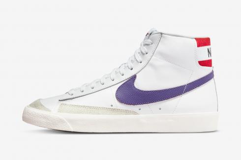 Nike SB Blazer Mid 77 Vintage Mismatched Basketball Leather Swooshes DQ7777-100