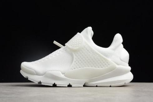 Mens and Womens Nike Sock Dart KJCRD Triple White 819686 100