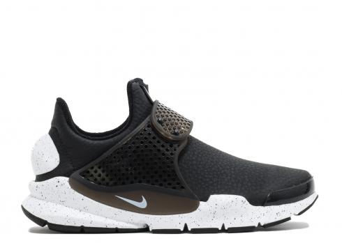 Wmns Nike Sock Dart Prm White Black 881186-001