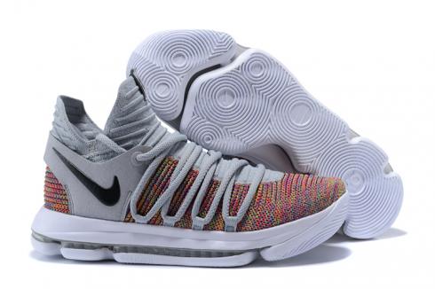 Nike Zoom KD X 10 Men Basketball Shoes Colored Deep Grey