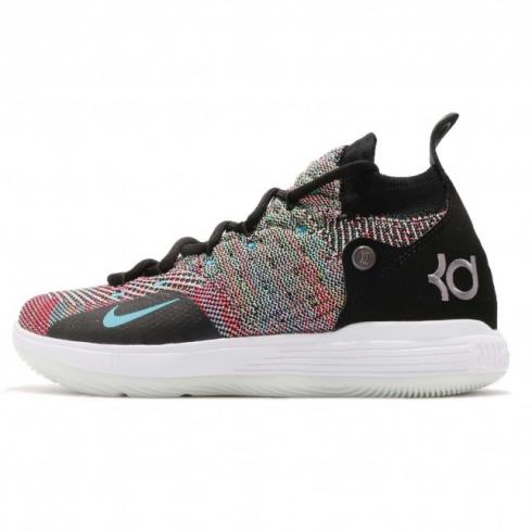 Nike KD 11 GS Multicolor Black Chlorine Blue AH3465-001