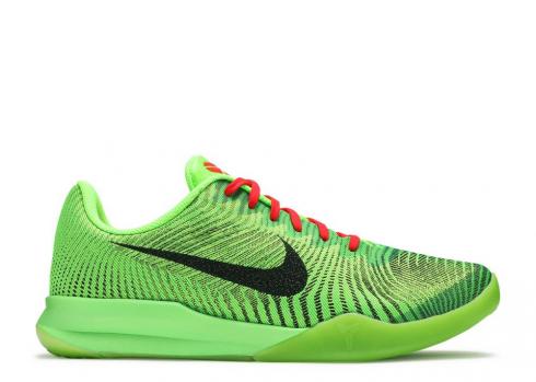 Nike Kb Mentality 2 Grinch Black Green Electric Volt 818952-300