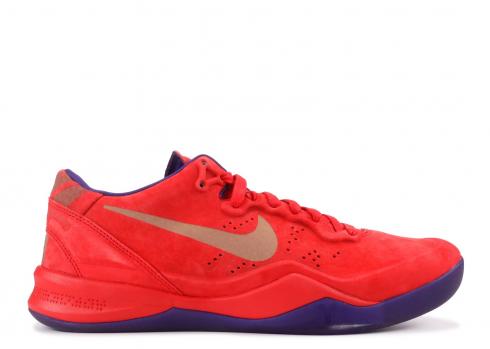 Zoom Kobe 8 Ext Year Of The Snaker Red Purple Crt University 582554-600