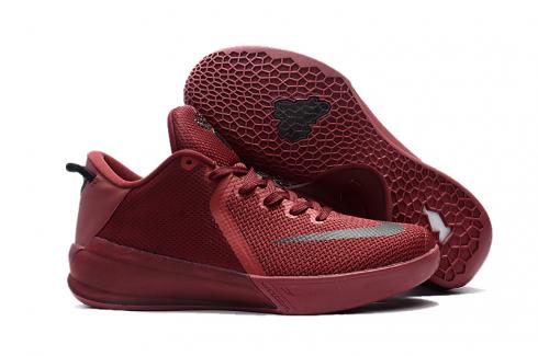 Nike Zoom Kobe Venomenon VI 6 Men Basketball Shoes Special Wine Red Black