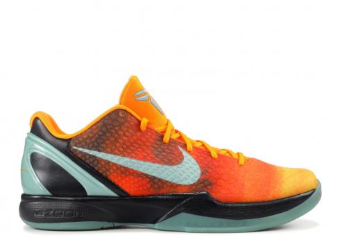 Zoom Kobe 6 All star Orange County Orange Cannon Black Peel 448693-800