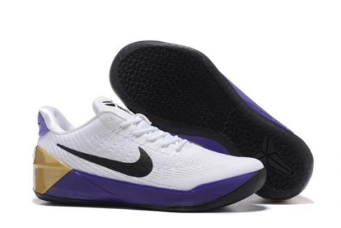 Nike Zoom Kobe AD EP Men Shoes EM White Black Purple Golden