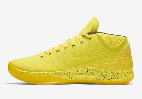 Nike Zoom Kobe A.D Mid Detached Men Basketball Shoes Lemo Yellow All 922482