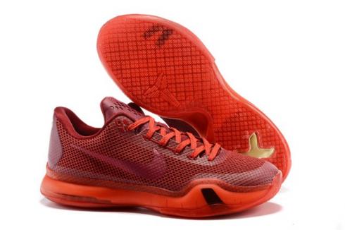 Nike Kobe 10 X EP Low Pack Red China Men Basketball Shoes 745334