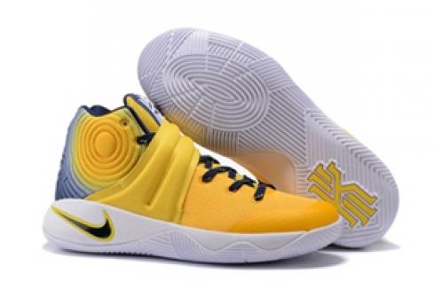 Nike Kyrie II 2 Irving Tour Yellow Australia Black Men Shoes Basketball Sneakers 820537