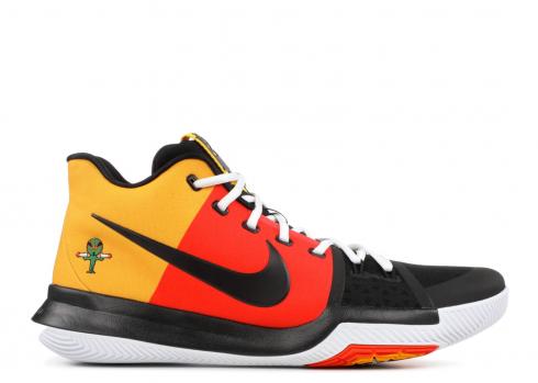 Kyrie 3 Ray Gun Orange Black Red AR4567-900