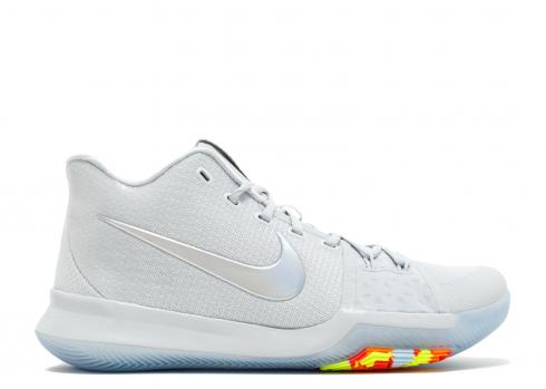 Kyrie 3 Ts Color Volt Multi Platinmum Pure 852416-001
