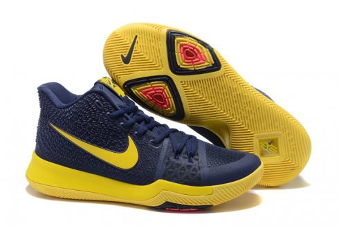 kyrie 3 shoes blue and yellow